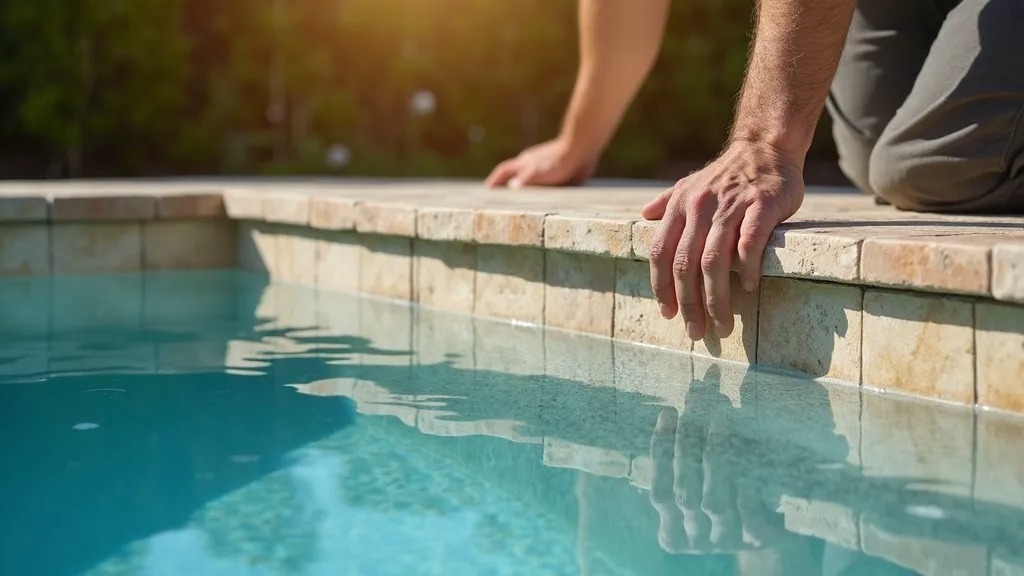 Pool Coping — pool tile and coping services in Dallas-Fort Worth
